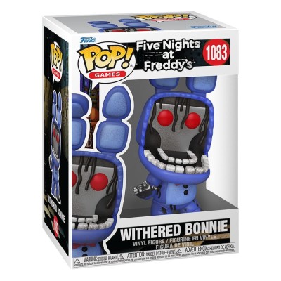FUNKO POP! FIVE NIGHTS AT FREDDY'S WITHERED BONNIE BOBBLE HEAD KNOCKER FIGURE FUNKO