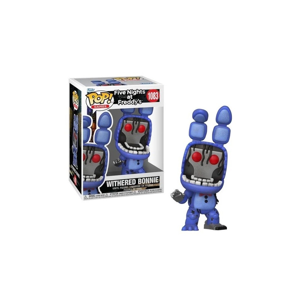 FUNKO POP! FIVE NIGHTS AT FREDDY'S WITHERED BONNIE BOBBLE HEAD KNOCKER FIGURE FUNKO
