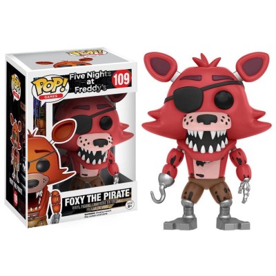 FUNKO POP! FIVE NIGHTS AT FREDDY'S FOXY THE PIRATE BOBBLE HEAD KNOCKER FIGURE FUNKO