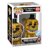 FUNKO POP! FIVE NIGHTS AT FREDDY'S WITHERED GOLDEN FREDDY BOBBLE HEAD KNOCKER FIGURE FUNKO