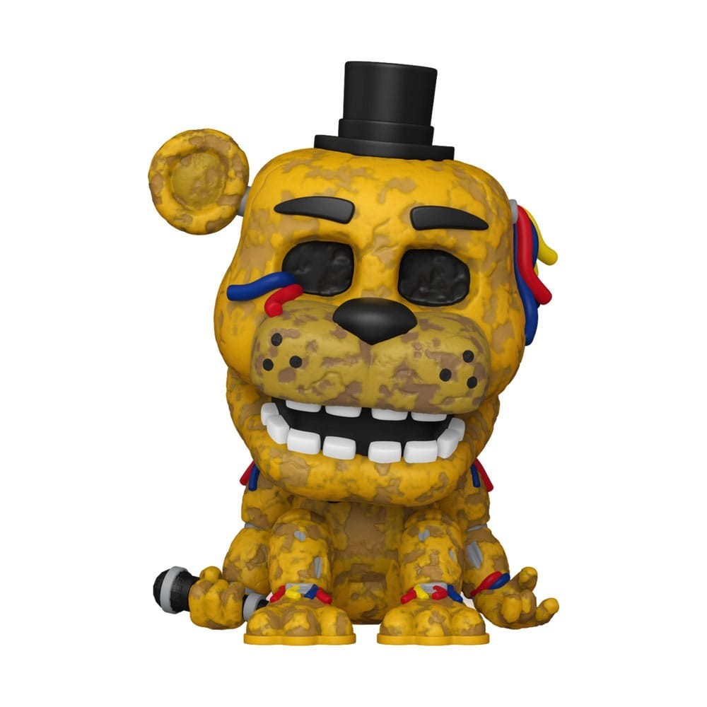 FUNKO POP! FIVE NIGHTS AT FREDDY'S WITHERED GOLDEN FREDDY BOBBLE HEAD KNOCKER FIGURE FUNKO