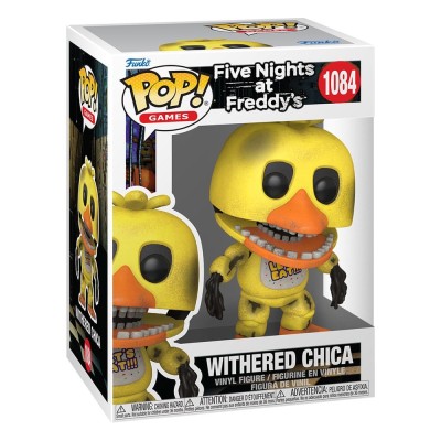 FUNKO POP! FIVE NIGHTS AT FREDDY'S WITHERED CHICA BOBBLE HEAD KNOCKER FIGURE FUNKO