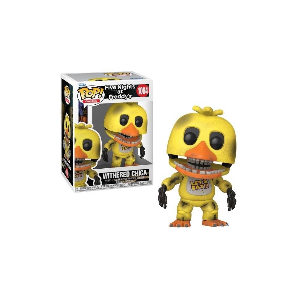 FUNKO POP! FIVE NIGHTS AT FREDDY'S WITHERED CHICA BOBBLE HEAD KNOCKER FIGURE FUNKO