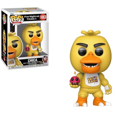 FUNKO POP! FIVE NIGHTS AT FREDDY'S CHICA 10 YEARS BOBBLE HEAD KNOCKER FIGURE FUNKO