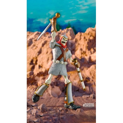 DUNGEONS AND DRAGONS ULTIMATES DEKKION THE SKELETON WARRIOR ACTION FIGURE SUPER7