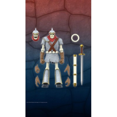 DUNGEONS AND DRAGONS ULTIMATES DEKKION THE SKELETON WARRIOR ACTION FIGURE SUPER7