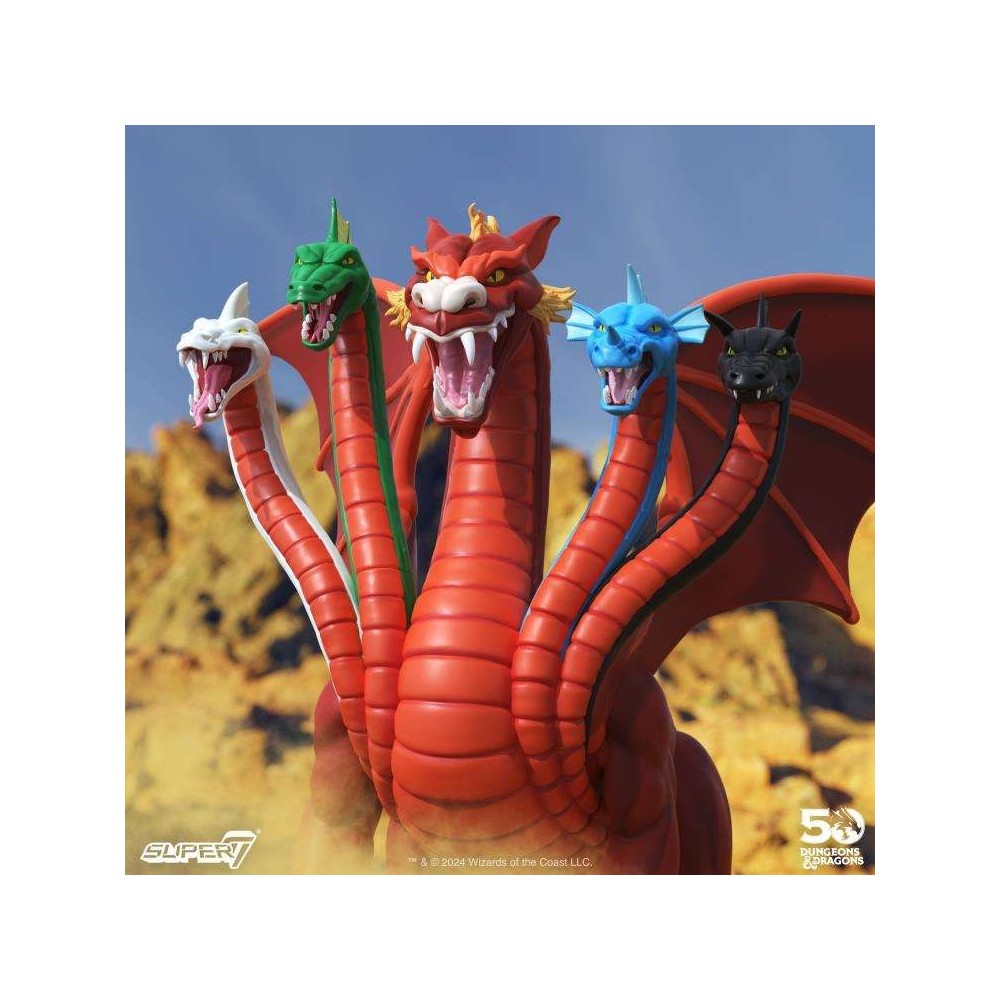 DUNGEONS AND DRAGONS ULTIMATES TIAMAT 50CM ACTION FIGURE SUPER7