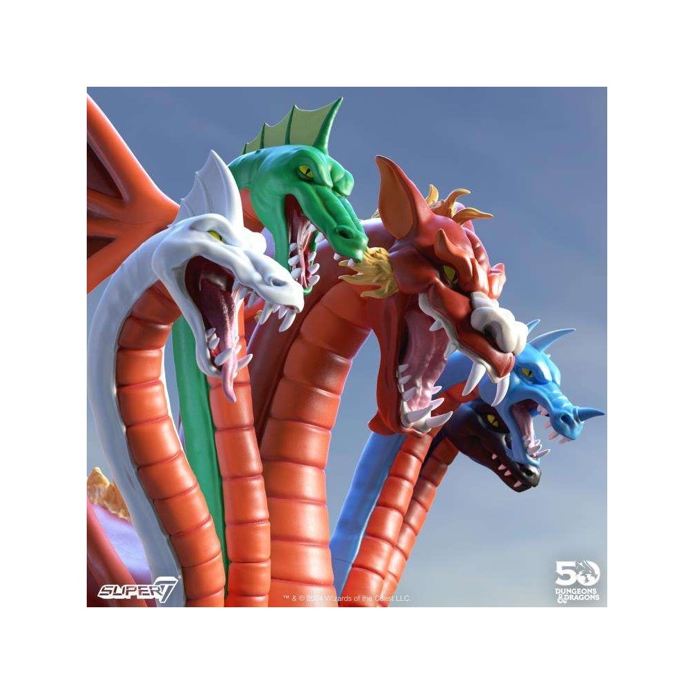 DUNGEONS AND DRAGONS ULTIMATES TIAMAT 50CM ACTION FIGURE SUPER7