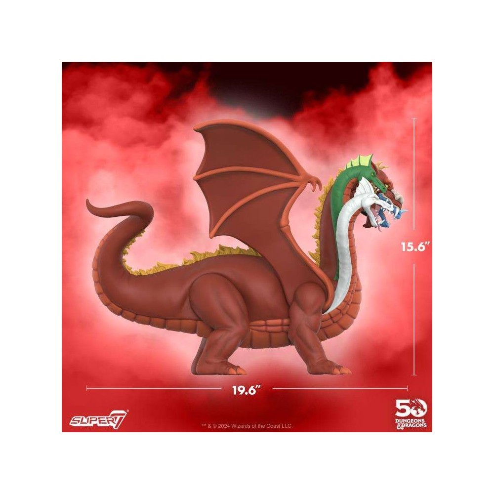 DUNGEONS AND DRAGONS ULTIMATES TIAMAT 50CM ACTION FIGURE SUPER7