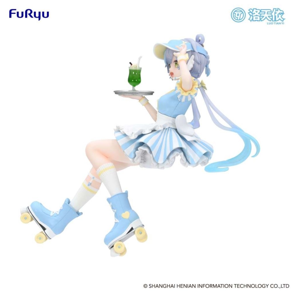 FURYU VSINGER NOODLE STOPPER V SINGER LUO TIAN YI WAITRESS PVC STATUE