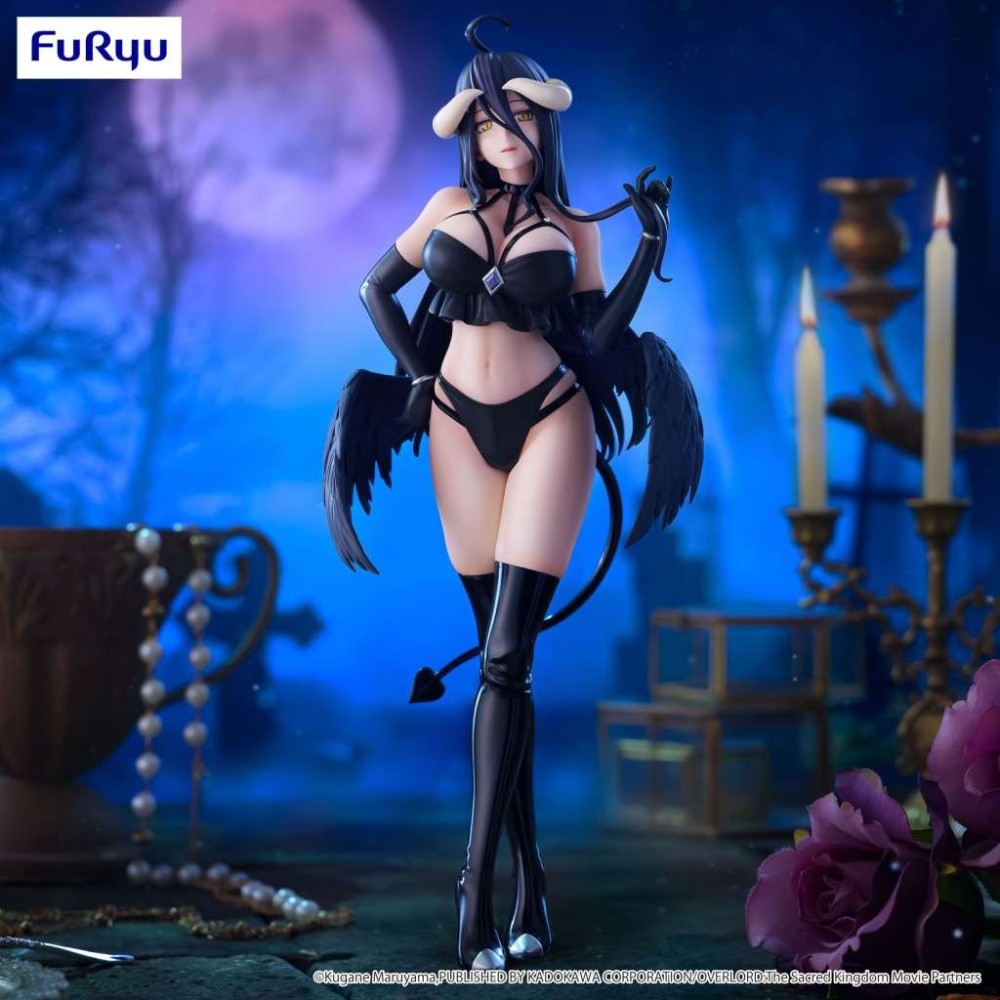 FURYU OVERLORD ALBEDO BICUTE DARK PVC FIGURE STATUE