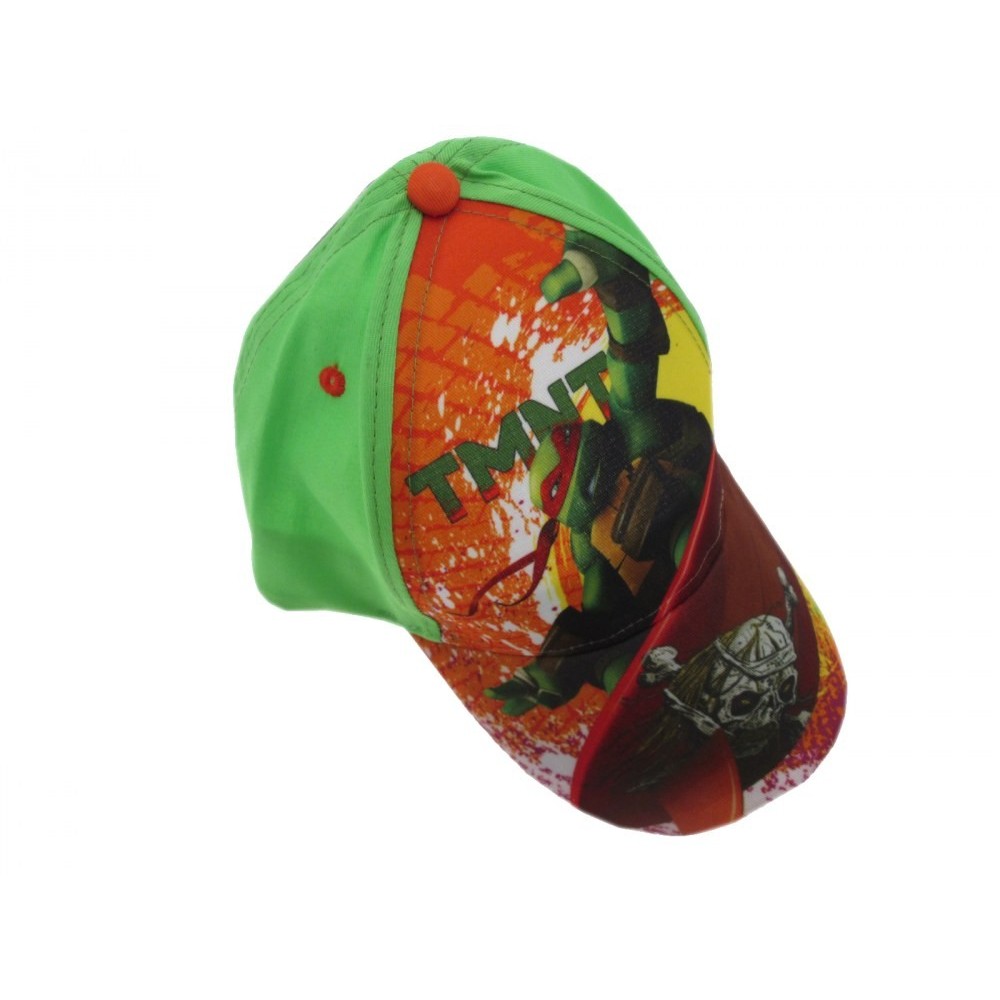 CAPPELLO BASEBALL CAP TMNT TARTARUGHE NINJA RAFFAELLO VERDE