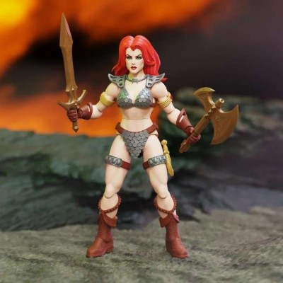 IMMORTAL CHAMPIONS RED SONJA ACTION FIGURE BOSS FIGHT STUDIO