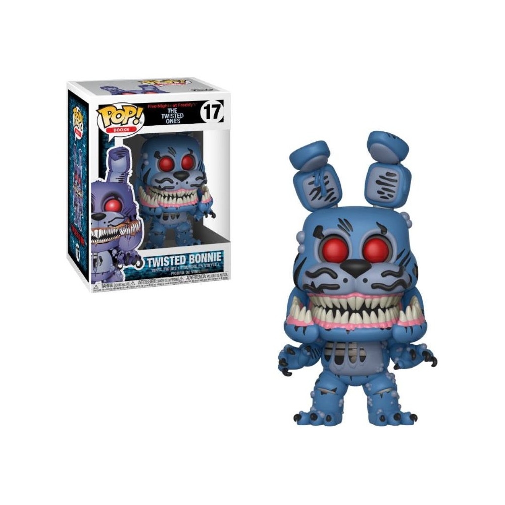 FUNKO POP! FIVE NIGHTS AT FREDDY'S TWISTED BONNIE BOBBLE HEAD KNOCKER FIGURE FUNKO