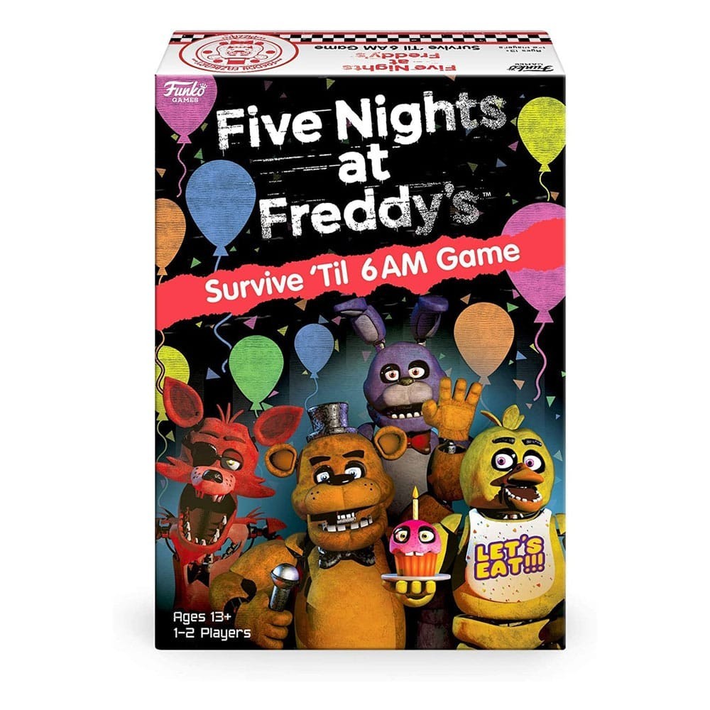 FUNKO FIVE NIGHTS AT FREDDY'S SURVIVE 'TIL 6AM BOARDGAME