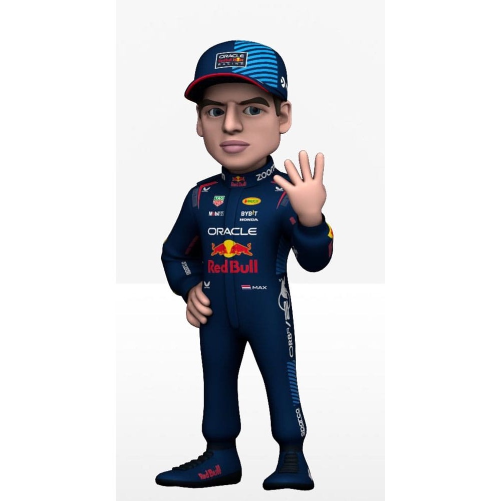 NOBLE COLLECTIONS MAX VERSTAPPEN REDBULL F1 MINIX COLLECTIBLE FIGURINE