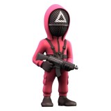 NOBLE COLLECTIONS SQUID GAME MASKED SOLDIER MINIX COLLECTIBLE FIGURINE FIGURE
