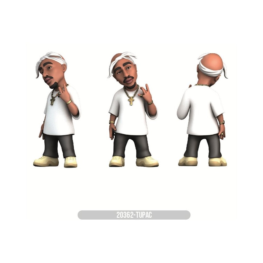 TUPAC SHAKUR MINIX COLLECTIBLE FIGURINE FIGURE NOBLE COLLECTIONS