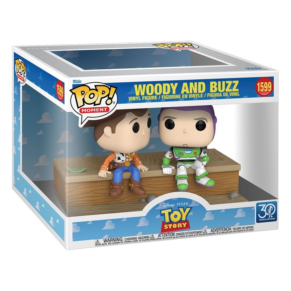 FUNKO POP! TOY STORY WOODY BUZZ BOBBLE HEAD FIGURE FUNKO