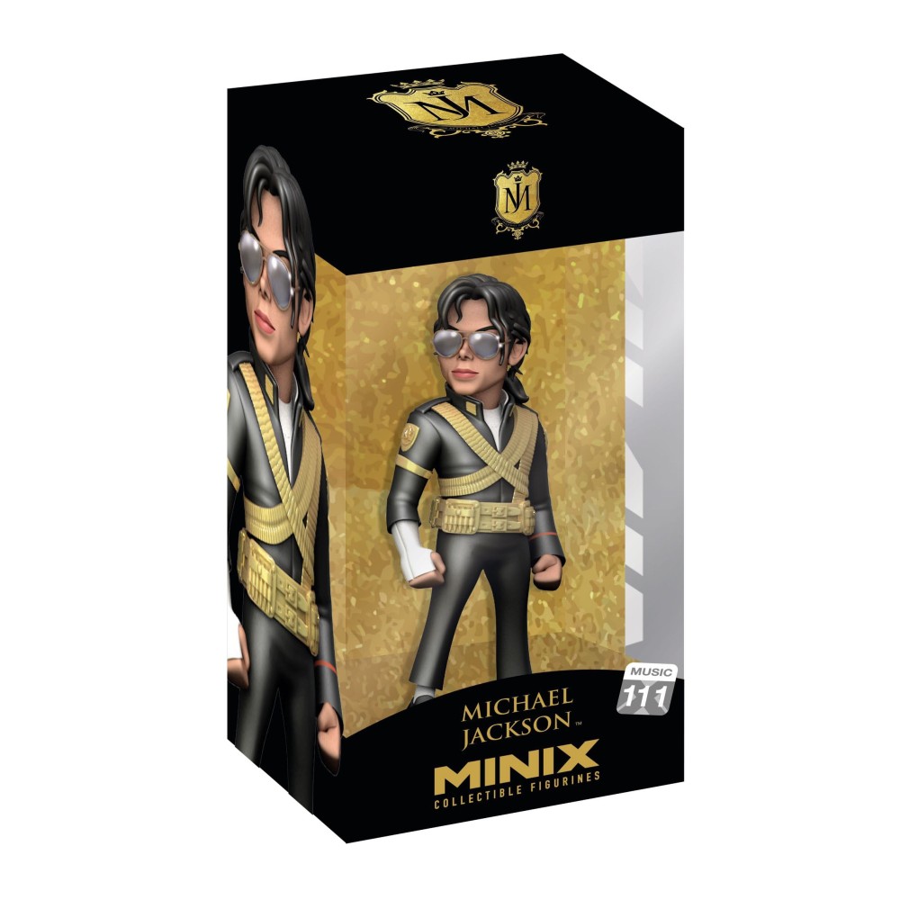 MICHAEL JACKSON 10K MINIX COLLECTIBLE FIGURINE FIGURE NOBLE COLLECTIONS