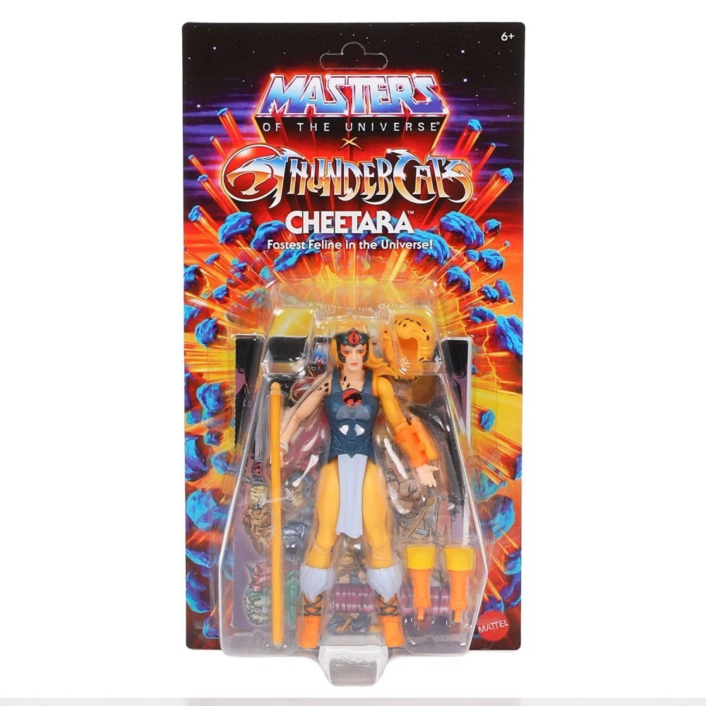 MATTEL MOTU X THUNDERCATS CHEETARA PVC ACTION FIGURE