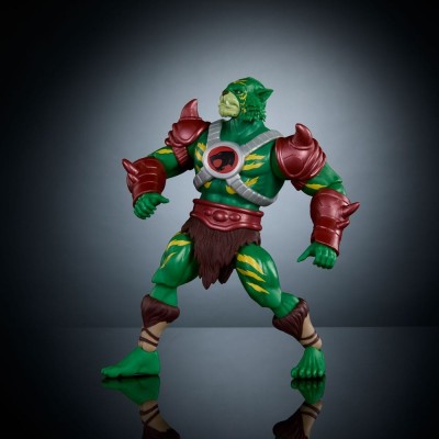 MASTERS OF THE UNIVERSE X THUNDERCATS BATTLE CAT-MAN ACTION FIGURE MATTEL