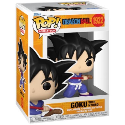 FUNKO POP! DRAGON BALL GOKU WITH NYOIBO BOBBLE HEAD FIGURE FUNKO