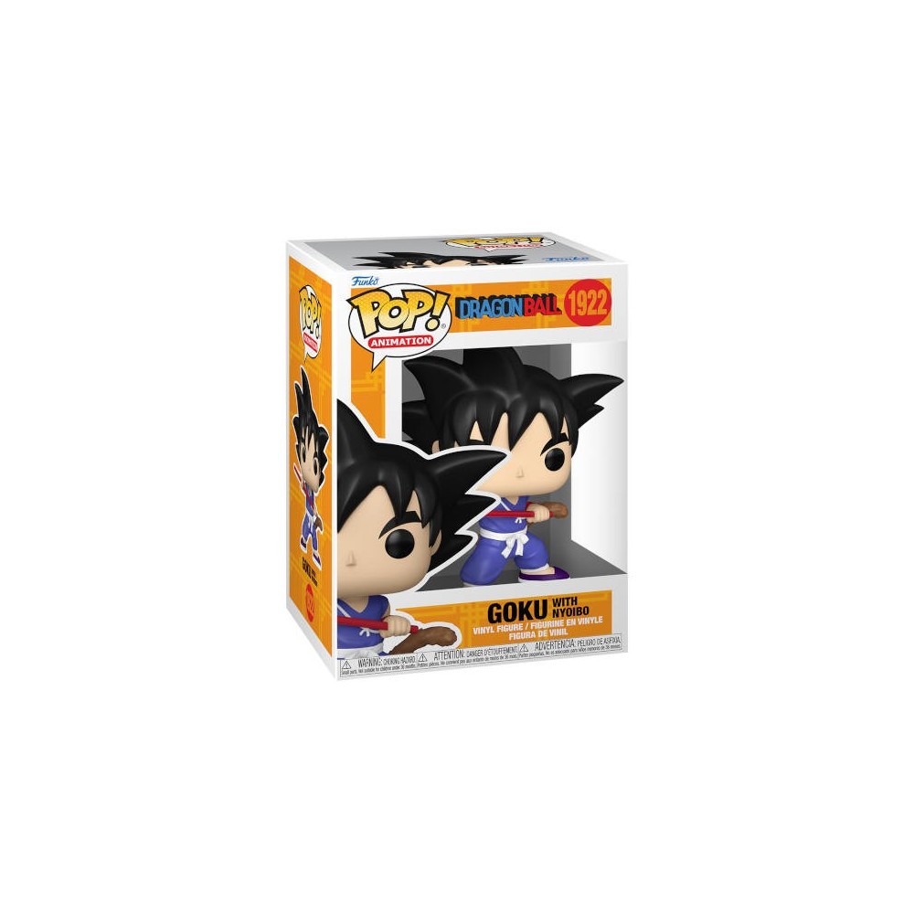 FUNKO POP! DRAGON BALL GOKU WITH NYOIBO BOBBLE HEAD FIGURE FUNKO