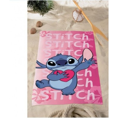 DISNEY STITCH HEART TELO ASCIUGAMANO 140X70CM AYMAX