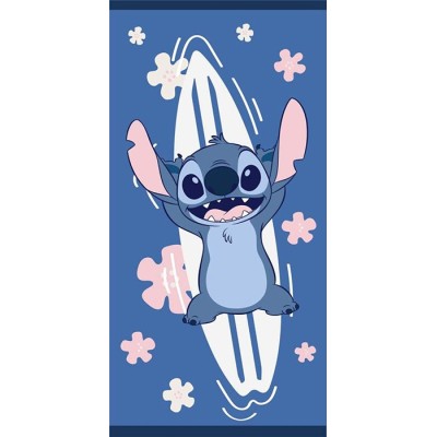 AYMAX DISNEY STITCH SURF BEACH BATH TOWEL 140X70CM