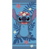 DISNEY STITCH FLOWERS TELO ASCIUGAMANO 140X70CM AYMAX