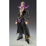 MEDICOS ENTERTAINMENT JOJO BIZARRE ADVENTURE LEONE ABBACCHIO BLACK VERSION CHOZOKADO PVC ACTION FIGURE