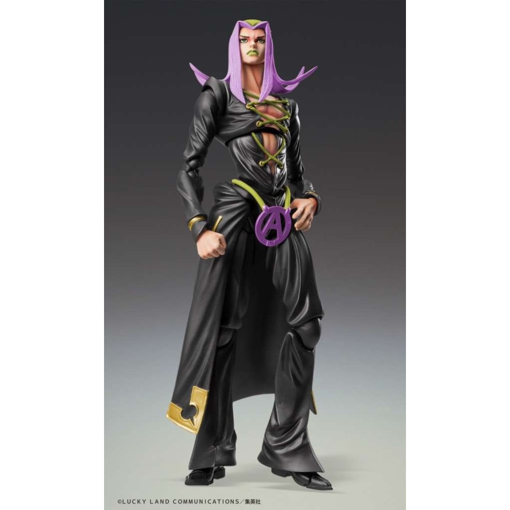JOJO BIZARRE ADVENTURE LEONE ABBACCHIO BLACK VER. CHOZOKADO ACTION FIGURE MEDICOS ENTERTAINMENT