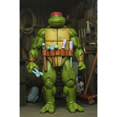 NECA TMNT NINJA TURTLES MIRAGE COMICS HANDYMAN DONATELLO PVC ACTION FIGURE
