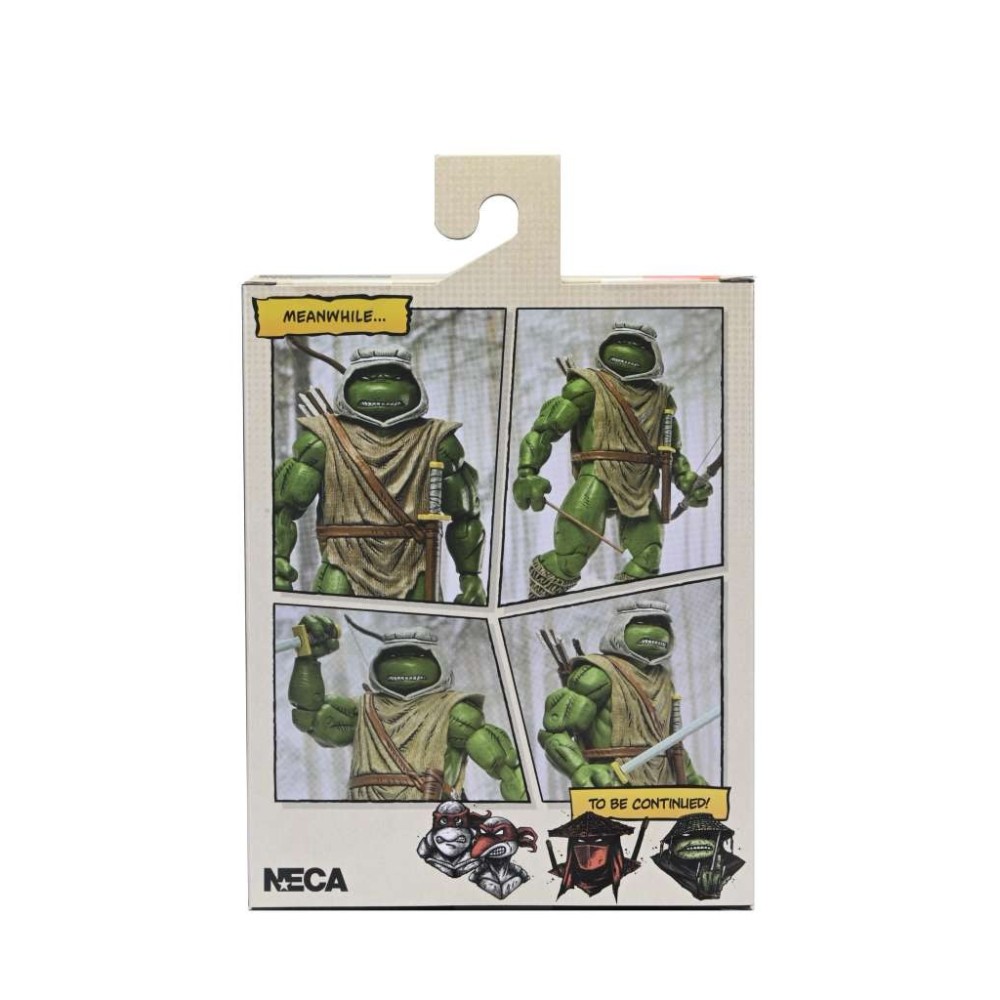 TEENAGE MUTANT NINJA TURTLES MIRAGE COMICS HUNTER LEONARDO ACTION FIGURE NECA