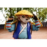 TEENAGE MUTANT NINJA TURTLES CARTOON PANDA KHAN ULTIMATE ACTION FIGURE NECA