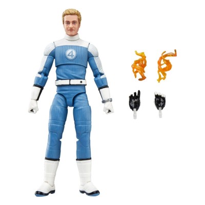 HASBRO MARVEL LEGENDS THE FANTASTIC FOUR FIRST STEPS JOHNNY STORM PVC ACTION FIGURE