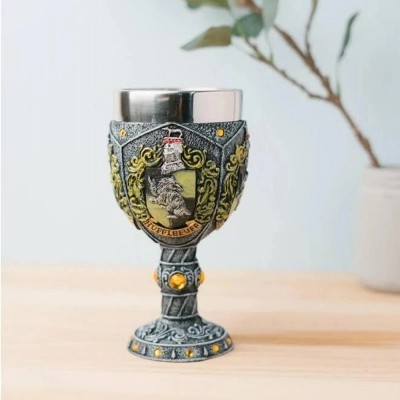 ENESCO HARRY POTTER TASSOROSSO HUFFLEPUFF LOGO GOBLET RESIN