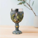 ENESCO HARRY POTTER TASSOROSSO HUFFLEPUFF LOGO GOBLET RESIN