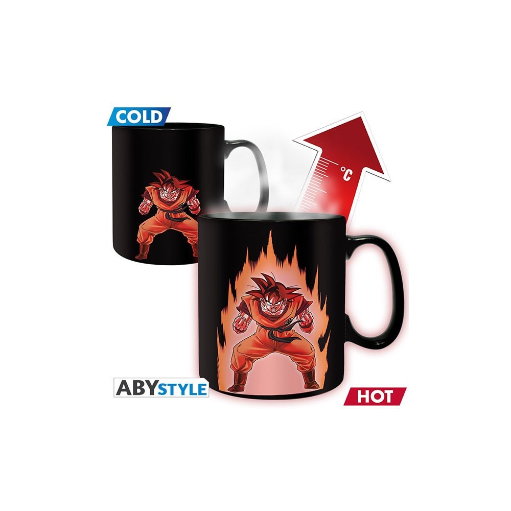 ABYSTYLE DRAGON BALL Z GOKU SHENRON HEATCHANGE MAGIC MUG