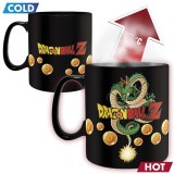 DRAGON BALL Z GOKU SHENRON TAZZA CAMBIACOLORE ABYSTYLE