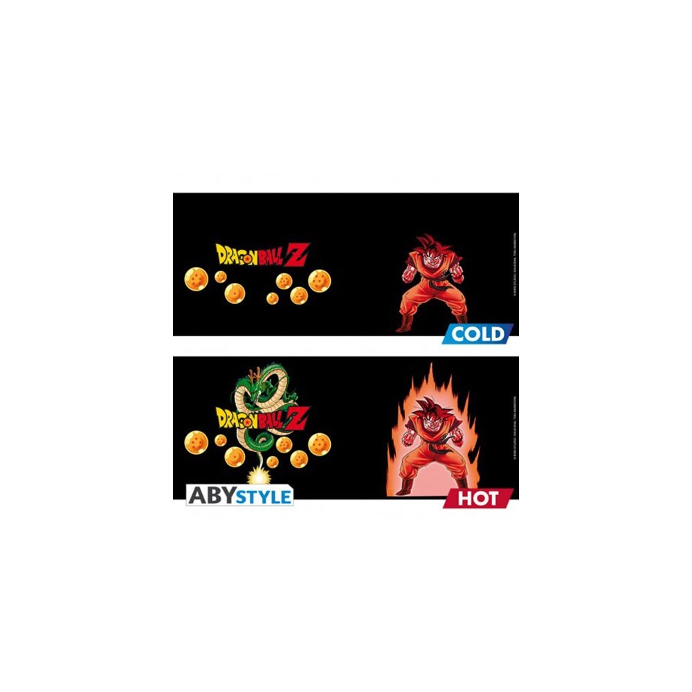 ABYSTYLE DRAGON BALL Z GOKU SHENRON HEATCHANGE MAGIC MUG