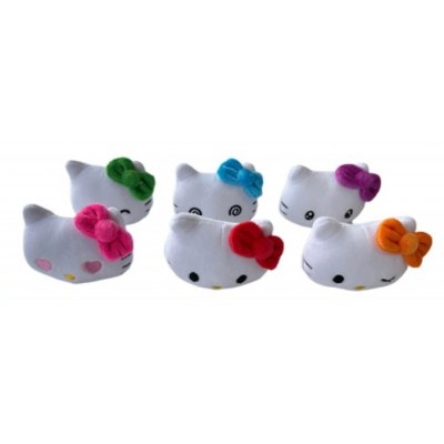 HELLO KITTY CUSCINO CON 6X MINI PELUCHE 30X38CM LYO