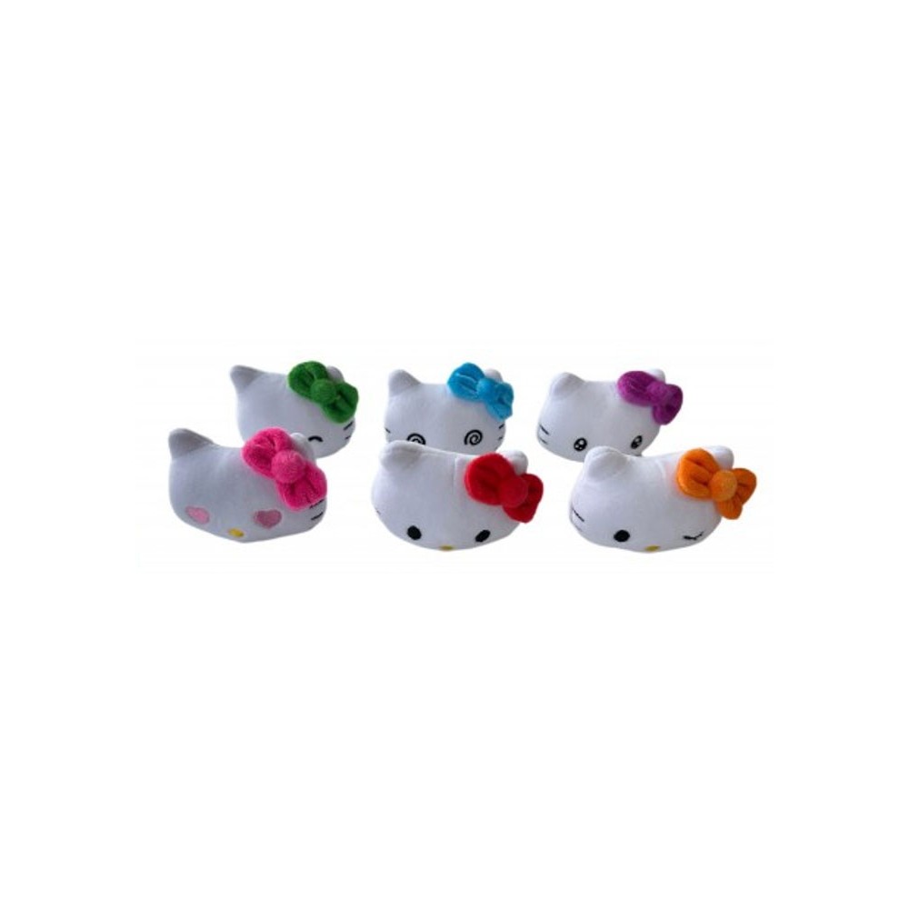 HELLO KITTY CUSCINO CON 6X MINI PELUCHE 30X38CM LYO
