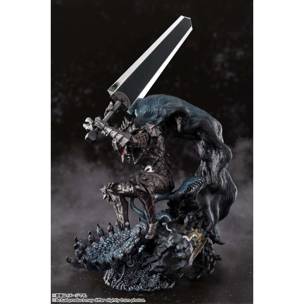 BANDAI BERSERK GUTS BERSERKER ARMOR TOUCHE METALLIQUE FIGUARTS ZERO SERIES PVC FIGURE STATUE