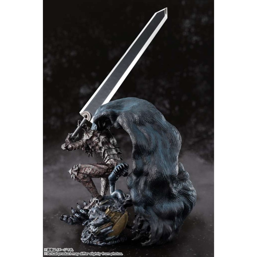 BANDAI BERSERK GUTS BERSERKER ARMOR TOUCHE METALLIQUE FIGUARTS ZERO SERIES PVC FIGURE STATUE