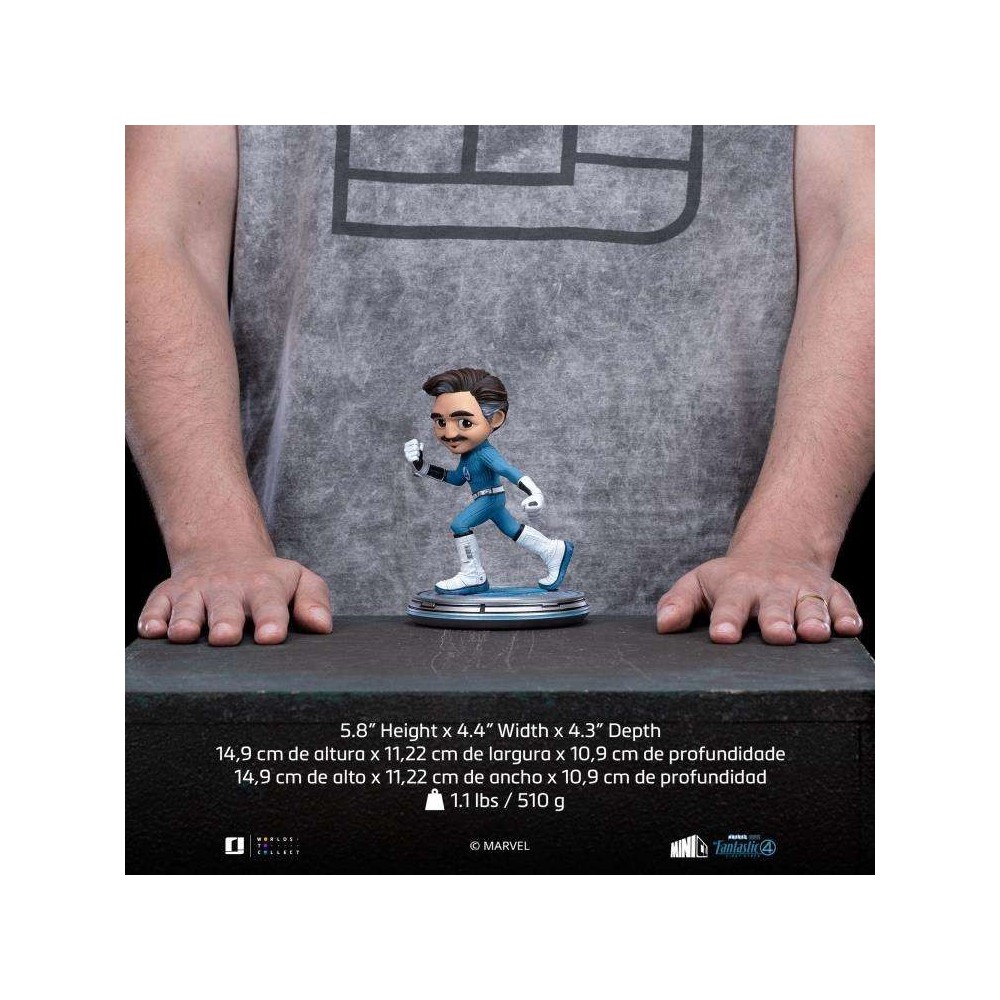 IRON STUDIOS FANTASTIC FOUR FIRST STEPS MISTER FANTASTIC MINICO PVC FIGURE STATUE
