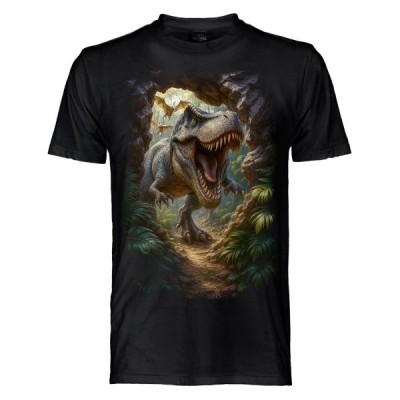 MAGLIA T SHIRT BAMBINO DARK EMBER T-REX