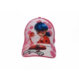 CAPPELLO BASEBALL CAP MIRACULOUS LADYBUG ROSA