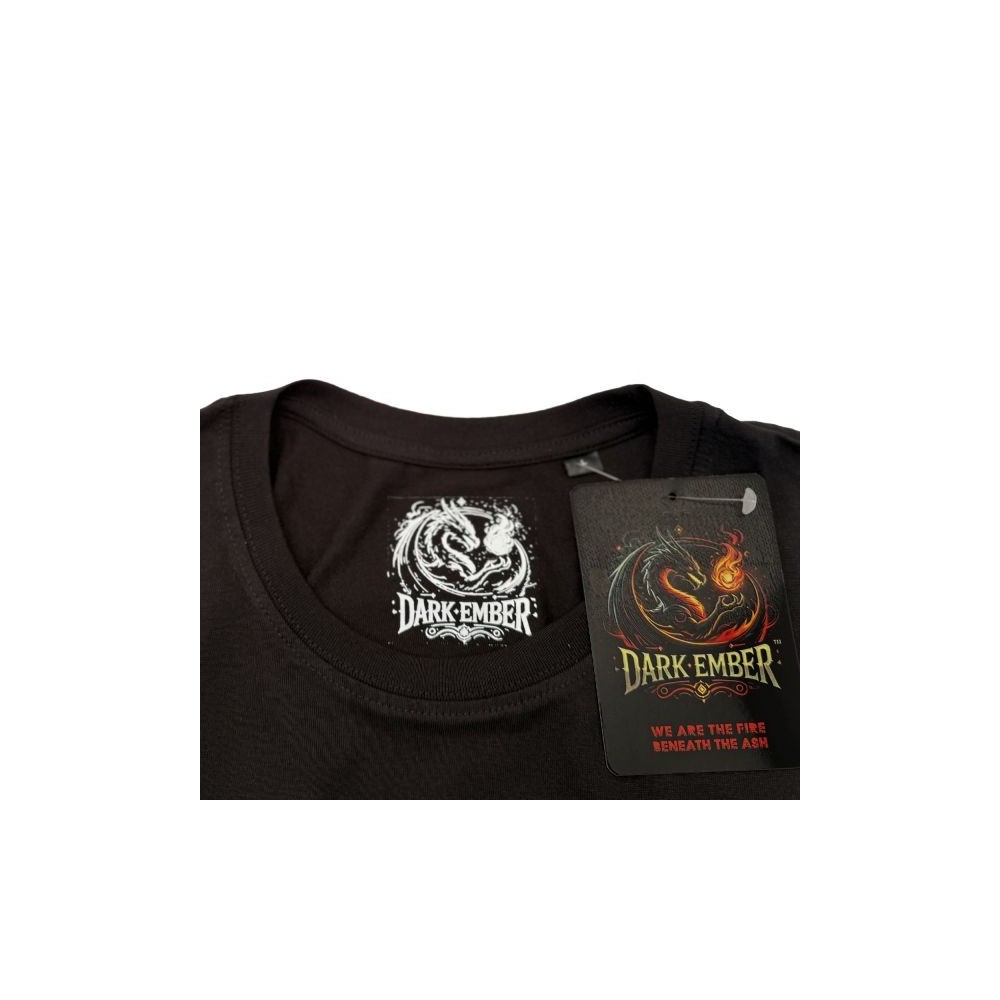 T SHIRT CHILDREN DARK EMBER T-REX